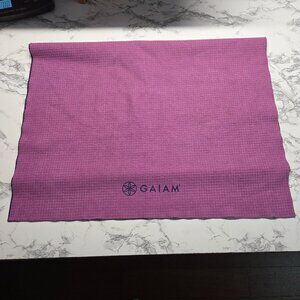 Gaiam Purple Navy No Slip Yoga Mat